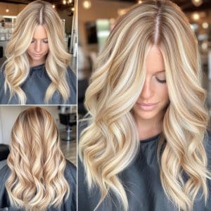 Honey Bronde Balayage Hair