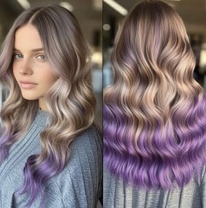 Lavender Melt Ombre Hair
