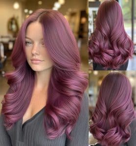 Mulberry Mahogany Hair