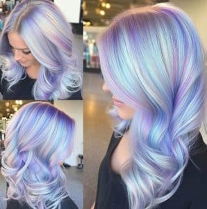 Pastel Cotton Candy Hair