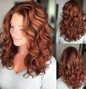 Reddish Brown Hair