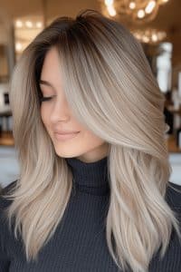 Rich Mushroom Blonde Hair