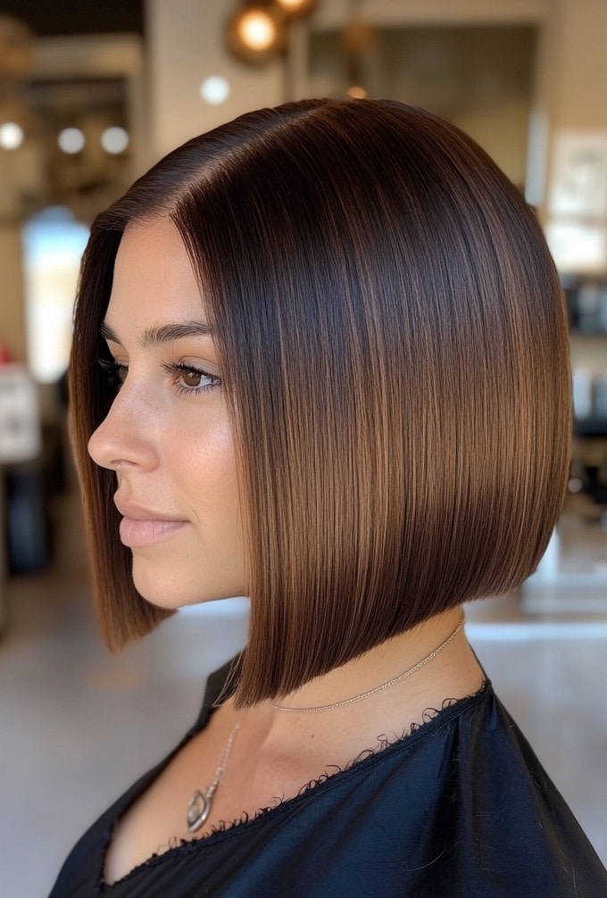 Sleek-Chocolate-Brown-Angled-Bob