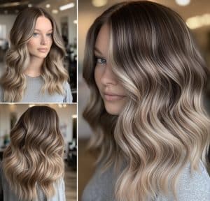 Soft Bronde Balayage Hair