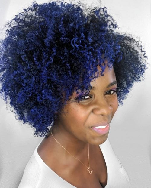 Dark Blue Ombre