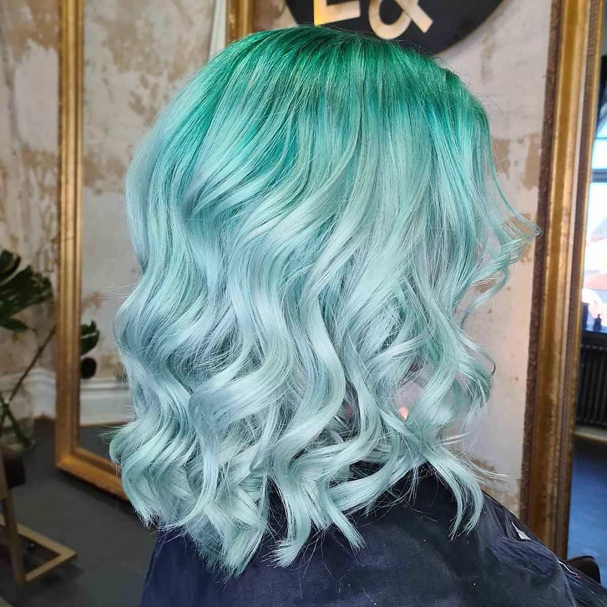 Light shade of pastel aqua