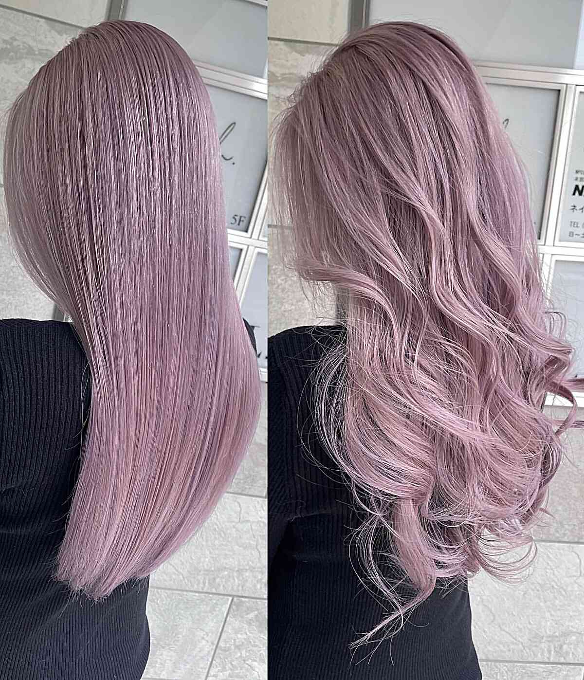 Long and Gorgeous Pastel Pink Hair