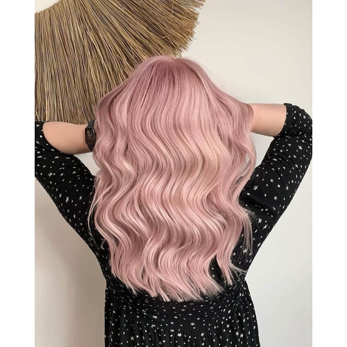 Rose gold pastel
