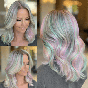 24 Rainbow Hair Ideas for 2025