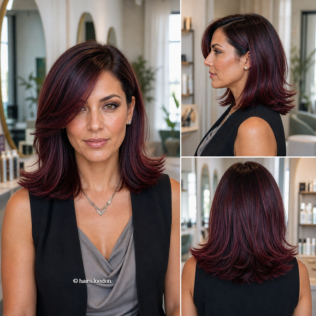 29 Fabulous Short Red Hair Colors To Try In 2026 Black Cherry Mahogany Hair