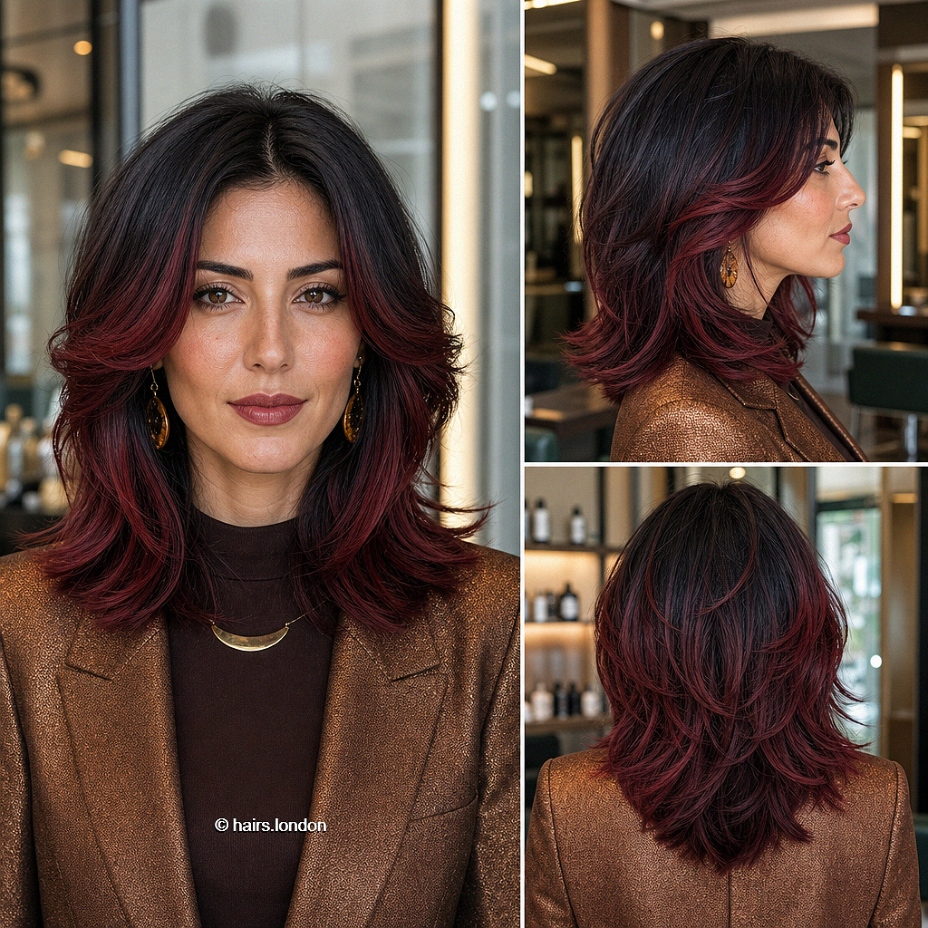 35 Stunning Black Cherry Hair Color Ideas for 2026 Black Cherry Merlot Hair
