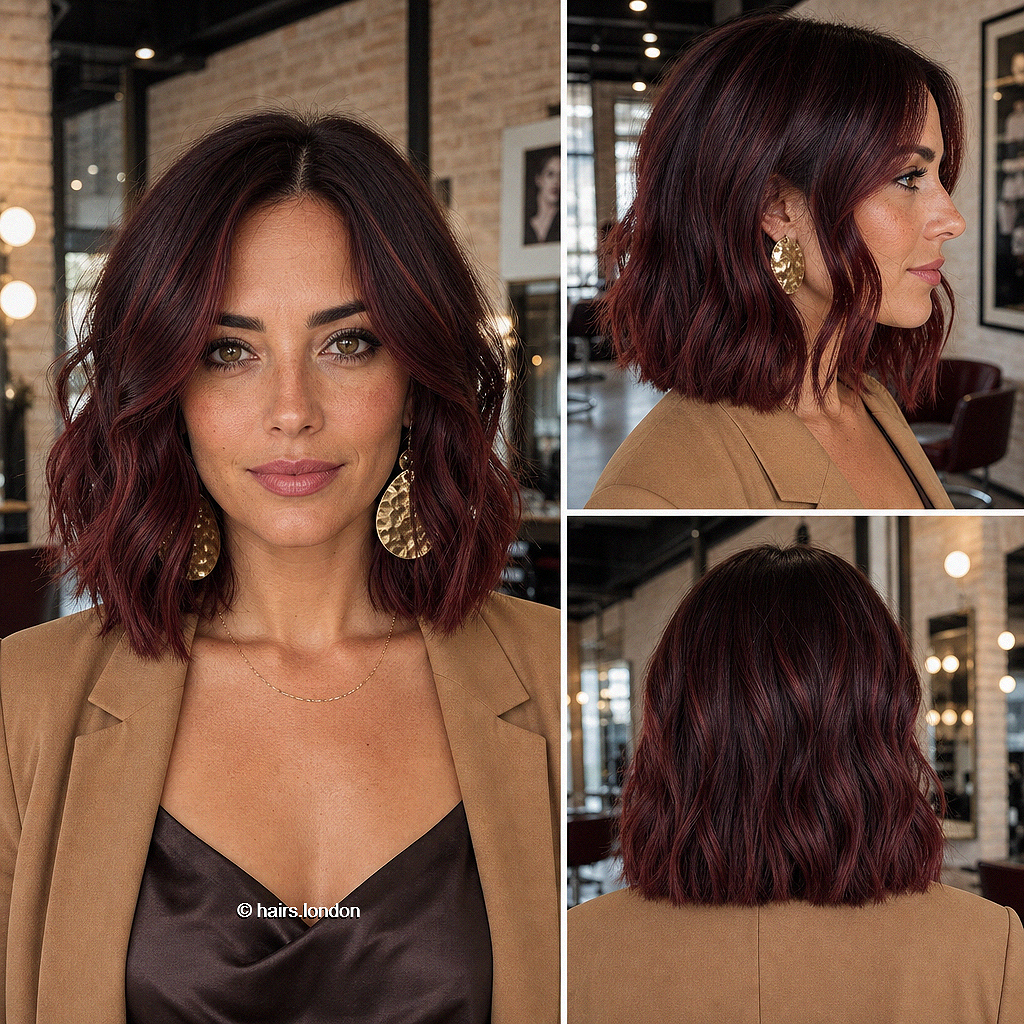 40 Burgundy Balayage Hair Color Ideas for a Cool Reddish Hue Black Cherry Burgundy Hair