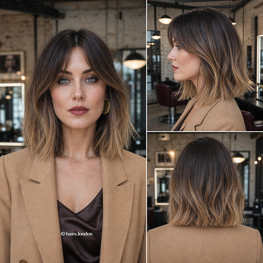 32 Caramel Highlight Inspirations for Every Skin Tone Caramel Mocha Ombre Hair