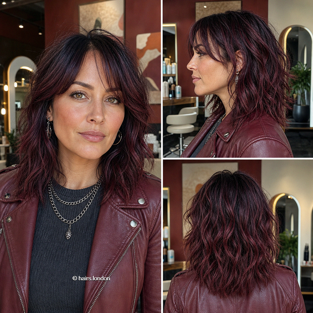 35 Stunning Black Cherry Hair Color Ideas for 2026 Black Cherry Merlot Hair