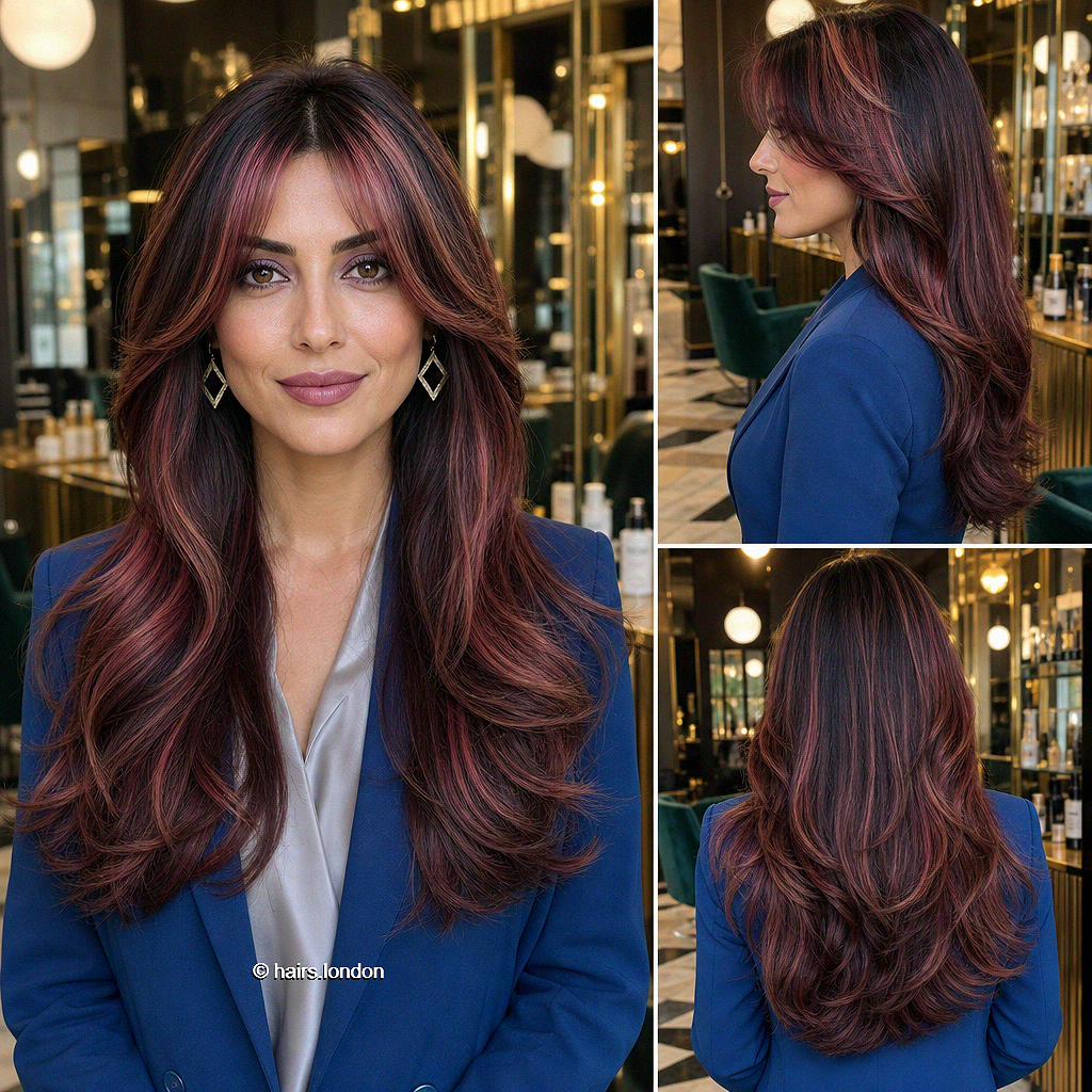 40 Burgundy Balayage Hair Color Ideas for a Cool Reddish Hue Mulled Cherry Burgundy Hair
