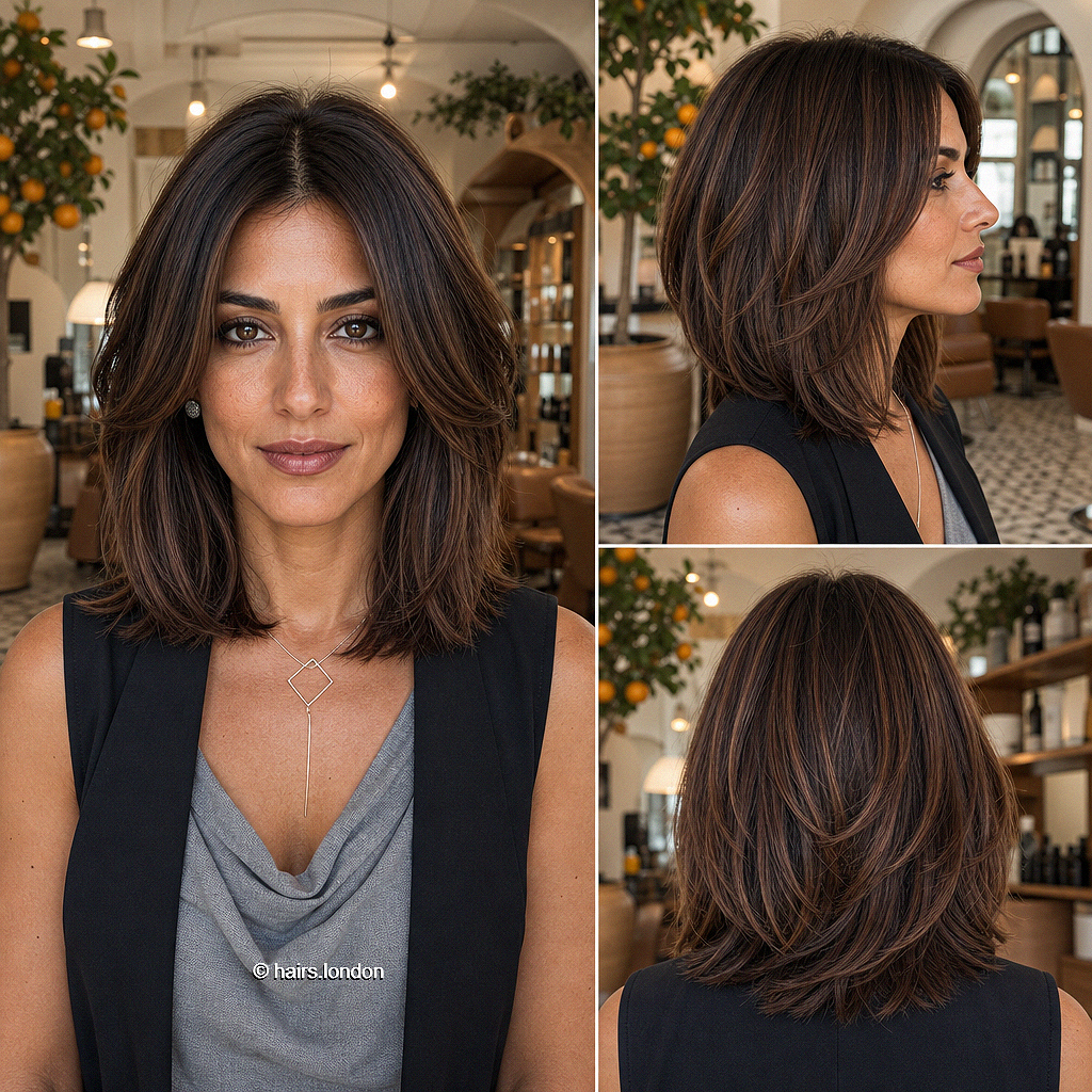 36 Chic and Trendy Dark Brown Hair Shades for 2026 Mocha Chestnut Brown Hair