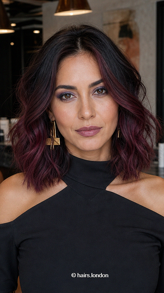 35 Stunning Cherry Cola Hair Colors for a Fresh 2026 Look Blackberry Merlot Hair