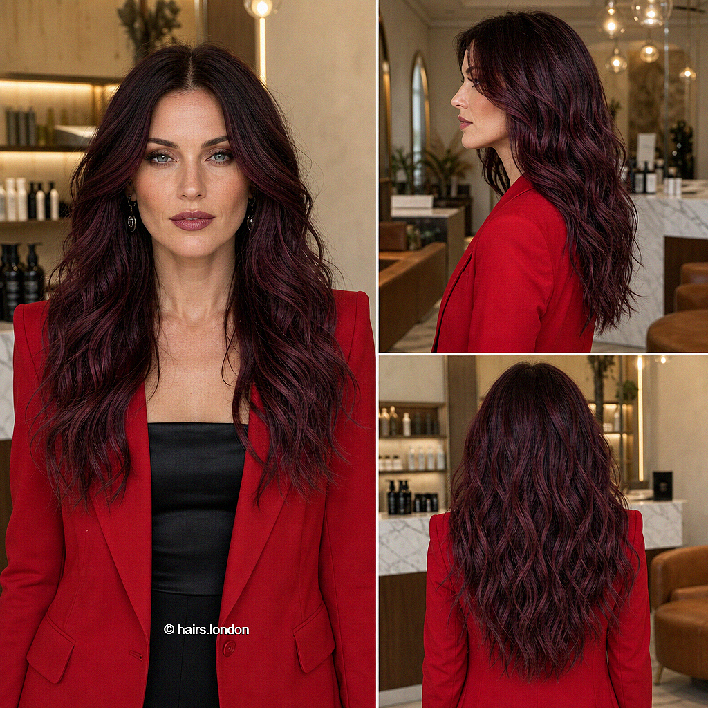 40 Burgundy Balayage Hair Color Ideas for a Cool Reddish Hue Black Cherry Burgundy Hair