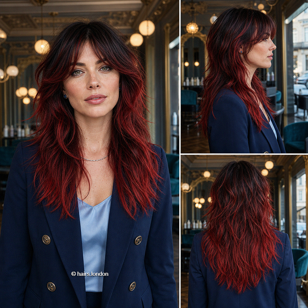 39 Hottest Hair Color Ideas of 2026 Black Cherry Crimson Hair