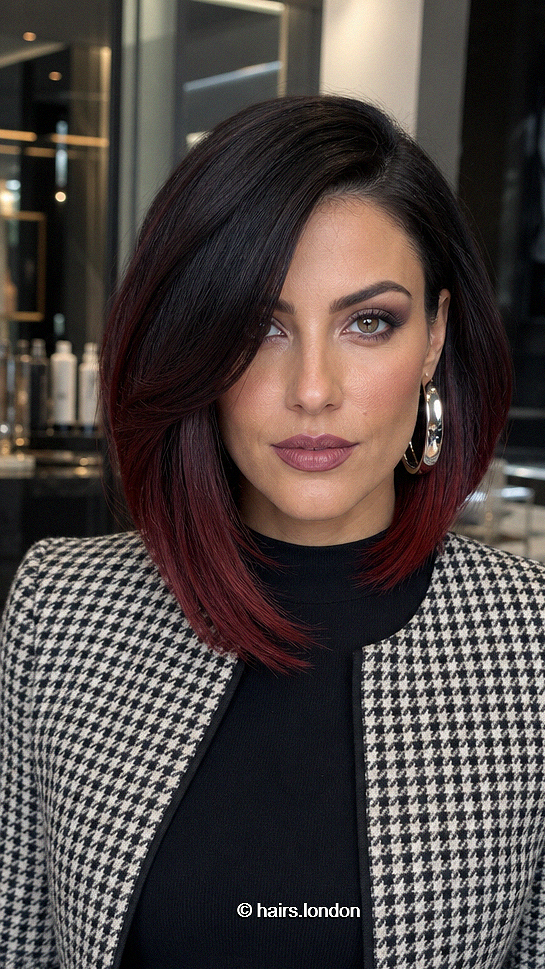 35 Stunning Black Cherry Hair Color Ideas for 2026 Black Cherry Crimson Hair