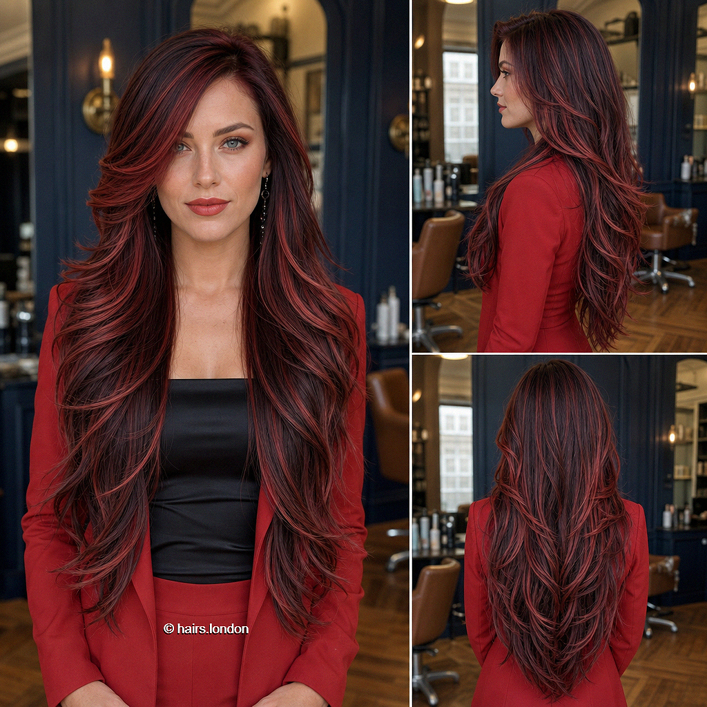 35 Stunning Black Cherry Hair Color Ideas for 2026 Black Cherry Crimson Hair