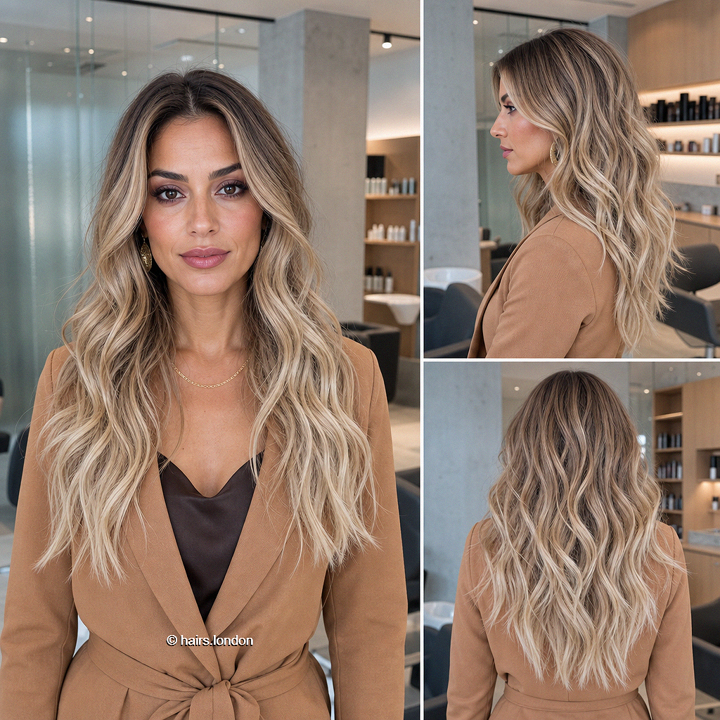 35 Fantastic Ways to Get Balayage on Medium-Length Hair Honey Champagne Balayage Hair