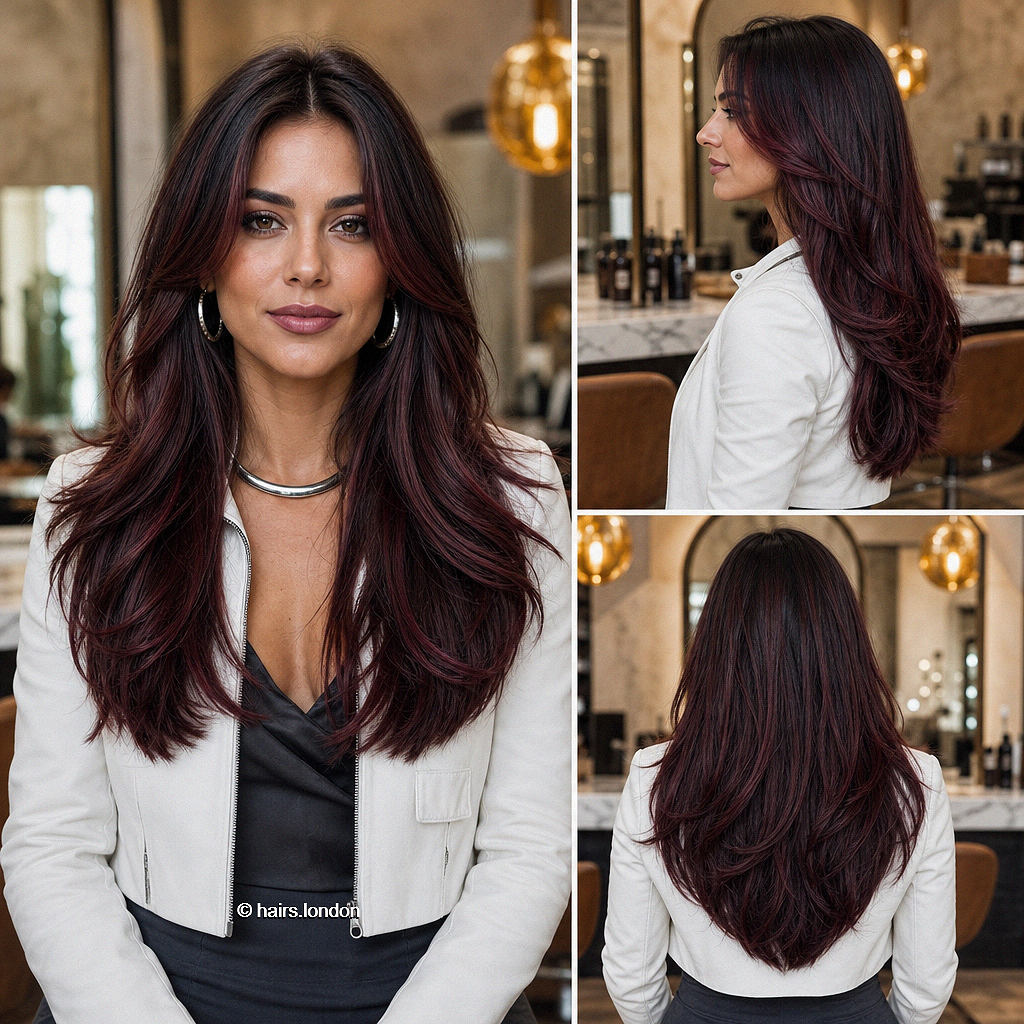 37 Red Brown Hair Color Ideas to Suit Every Personality Black Cherry Mahogany Hair