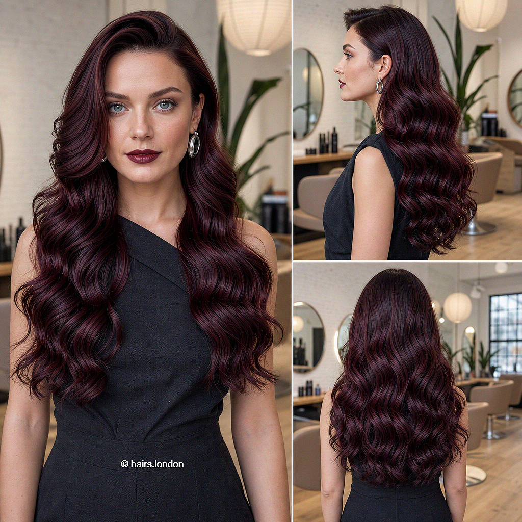 39 Hottest Hair Color Ideas of 2026 Black Cherry Merlot Hair