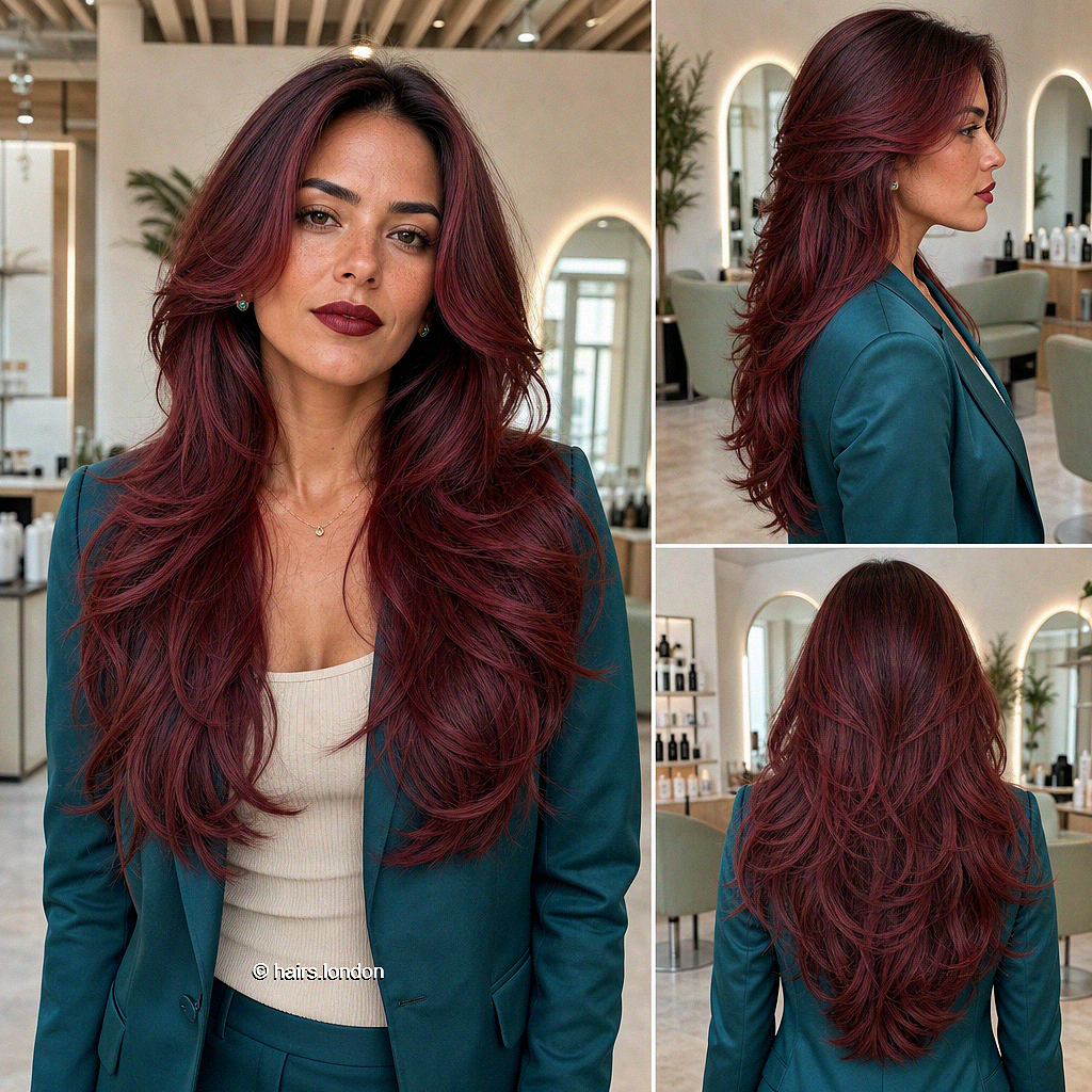 40 Burgundy Balayage Hair Color Ideas for a Cool Reddish Hue Black Cherry Burgundy Hair