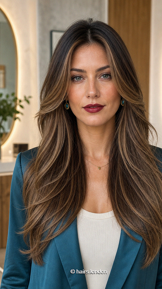 Caramel Mocha Brunette Hair