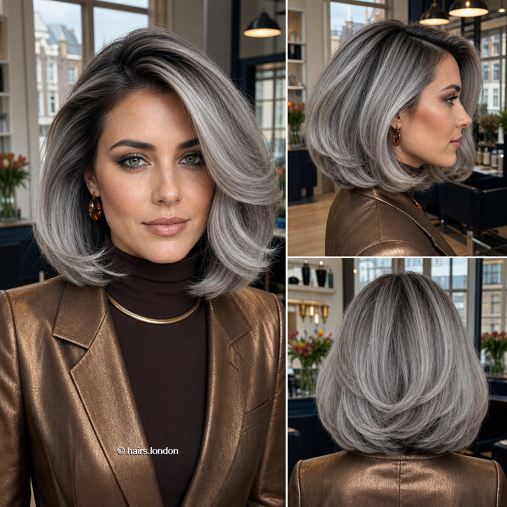 46 Best Ash Blonde Balayage Hair Colors for Every Skin Tone Smoky Pearl Ash Blonde Hair