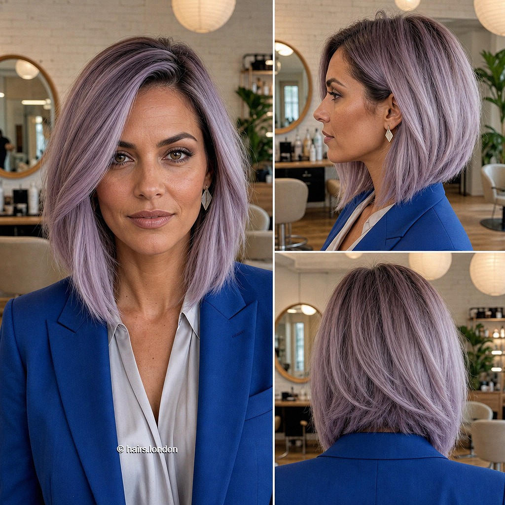 43 Best Hair Color Ideas For Every Style Dusty Lavender Mauve Hair