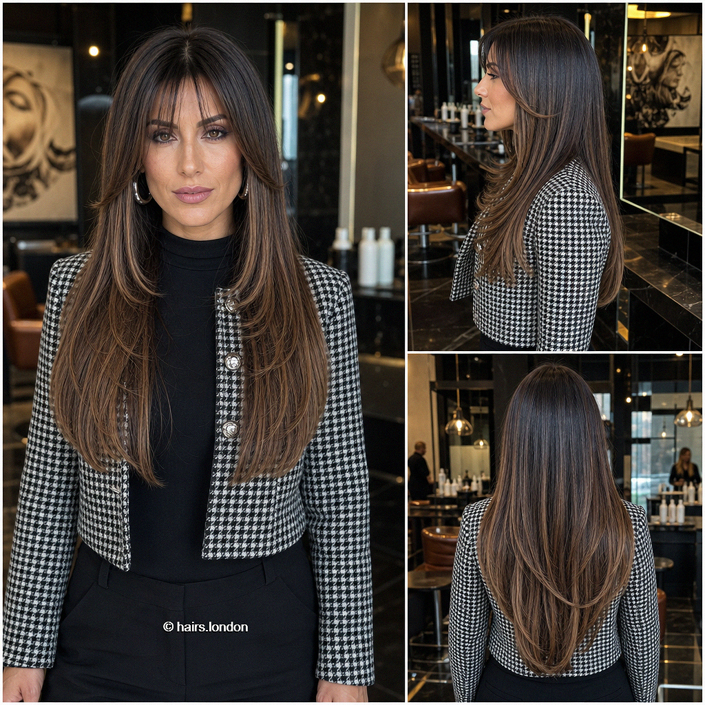 43 Lovely Dark Brown Hair with Highlights to Try This Year Espresso Caramel Brown Hair
