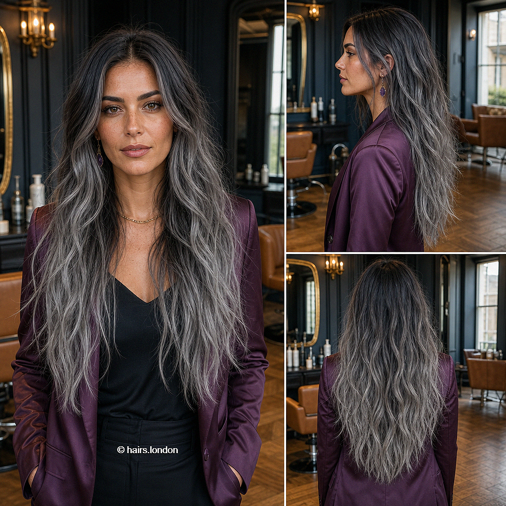 46 Best Ash Blonde Balayage Hair Colors for Every Skin Tone Smoky Graphite Ash Hair