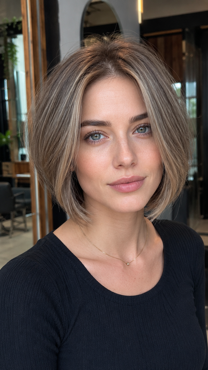 Taupe Mushroom Blonde Hair