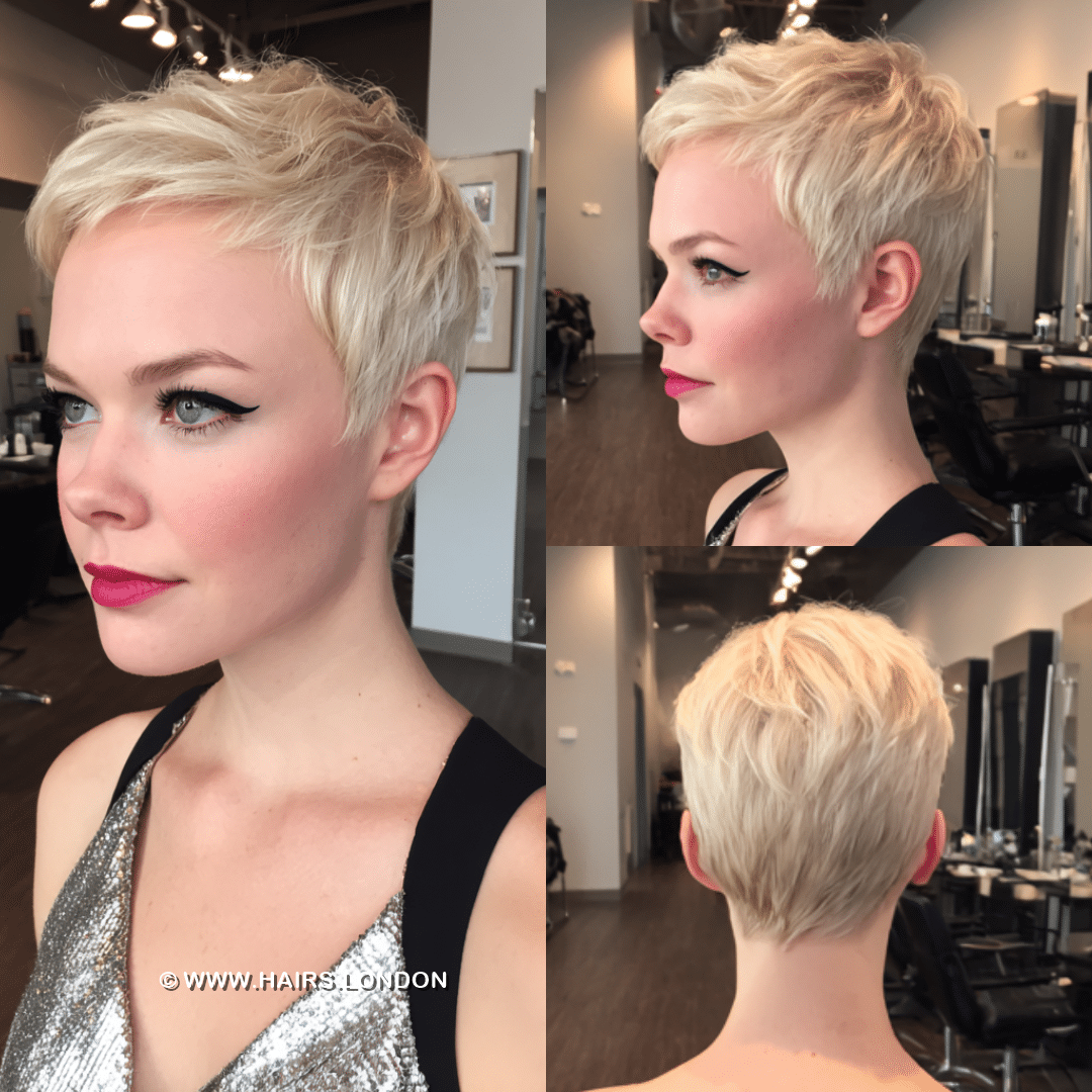 Soft Champagne Platinum Hair