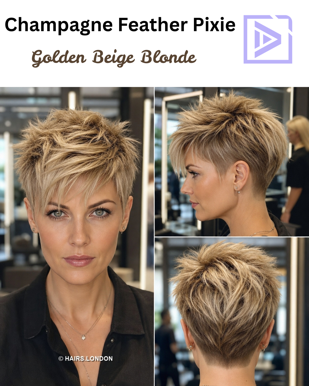 70 Creative Blonde Pixie Cuts to Try This Year Golden Beige Blonde Hair