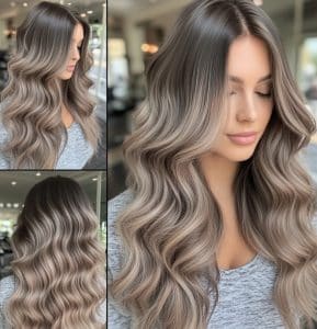 Ash Brown Balayage Hair
