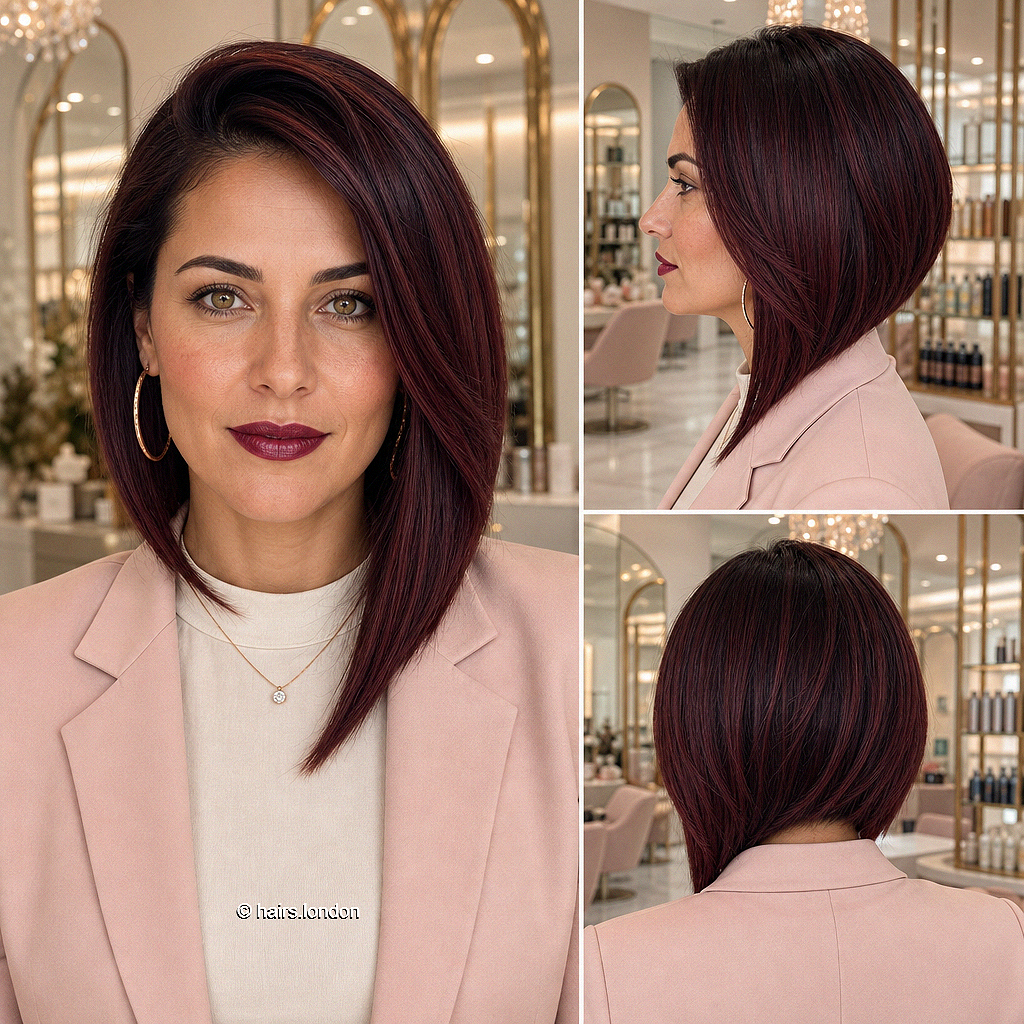 Best 37 Burgundy Hair Colors to Try in 2026 Black Cherry Burgundy Hair