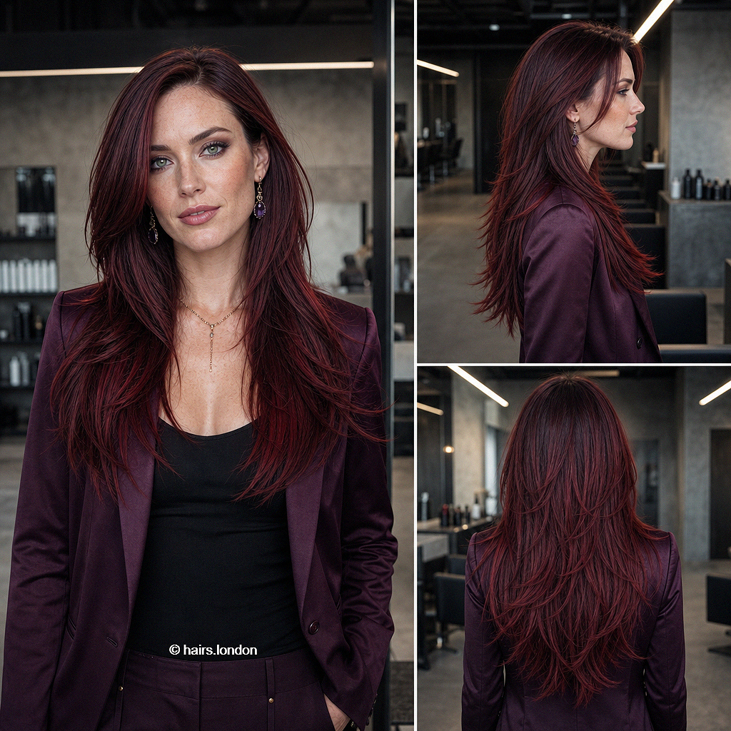 Best 37 Burgundy Hair Colors to Try in 2026 Black Cherry Burgundy Hair