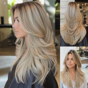 Creamy Beige Blonde Hair