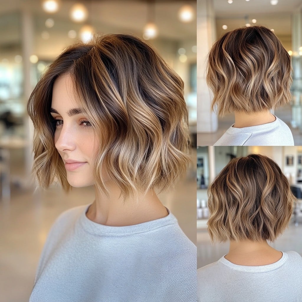 Dimensional Brunette Balayage