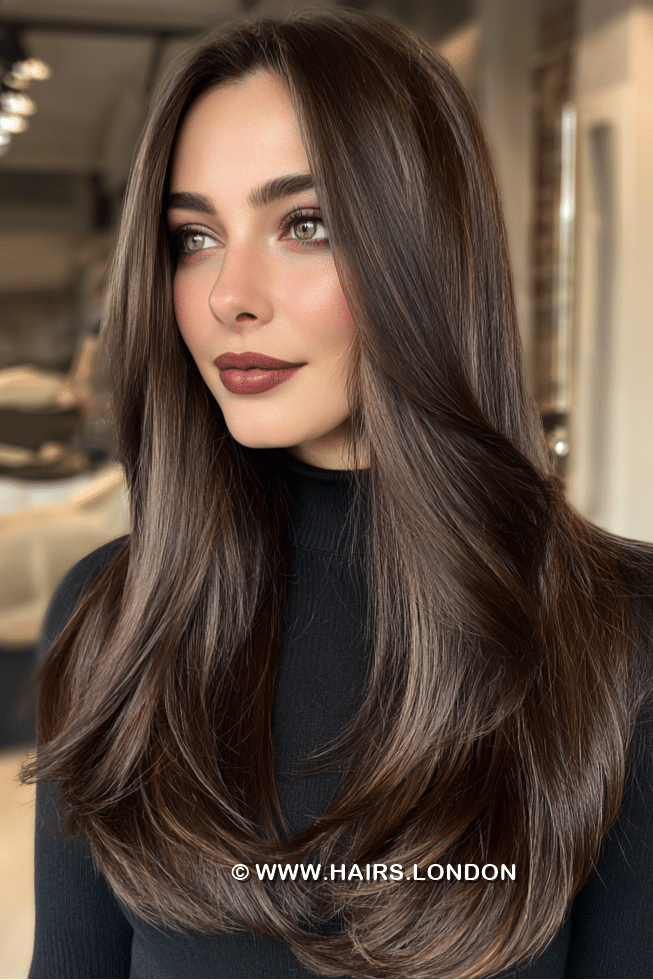 Elegant Espresso Brown Hair