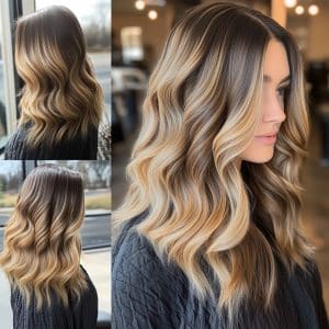 Golden Honey Balayage Hair