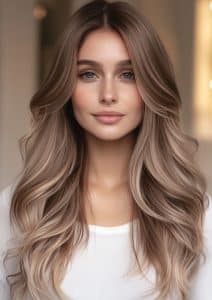 Iced Mocha Brown Hair