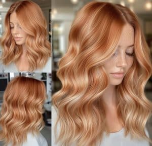 Light Copper Blonde Hair