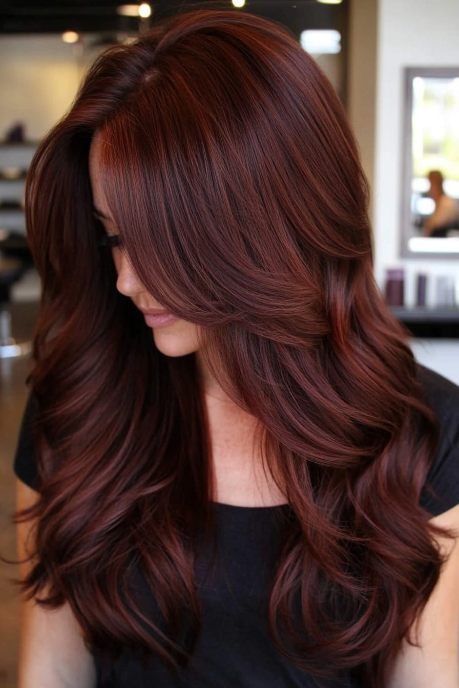 Luscious Black Cherry Waves