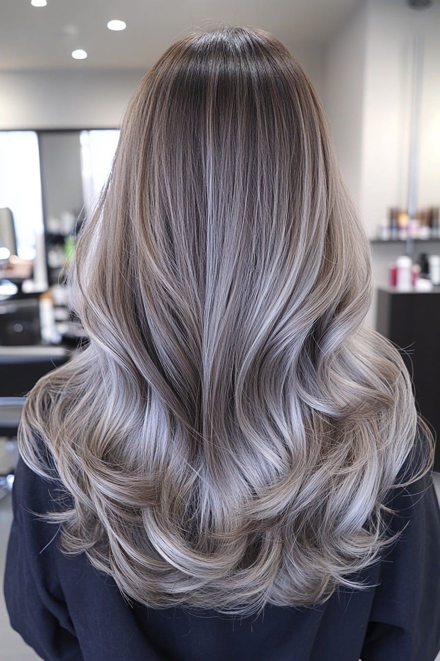 Pearl Ash Blonde Layers