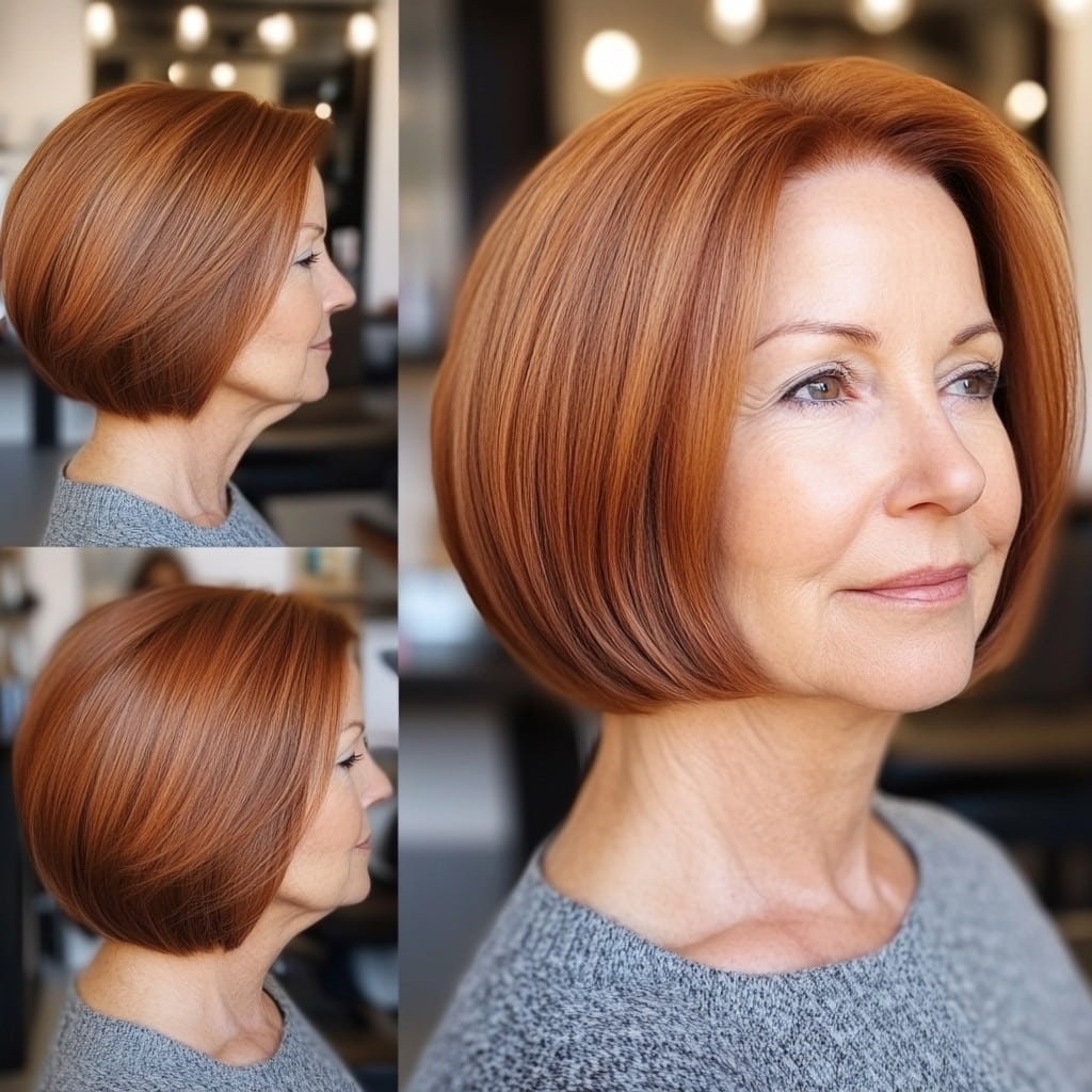 Rich Copper Brown Hair