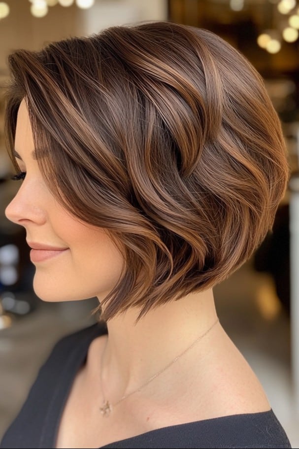 Rich Mocha Brown Hair